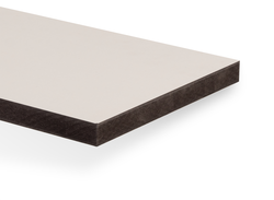 PRIMEBOARD MDF NOIR BLANC XMAT U11102 19 1F LAQUE XTRA MAT BLANC FILM 280x210